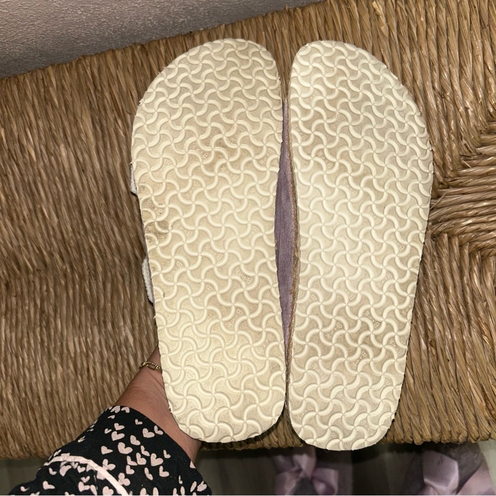 Birkenstock papillo Women's Double Buckle Slides in Light Purple - Picture 6 of 6